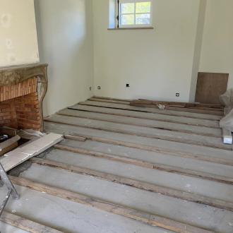 Pose d'une cheminée à Fouesnant