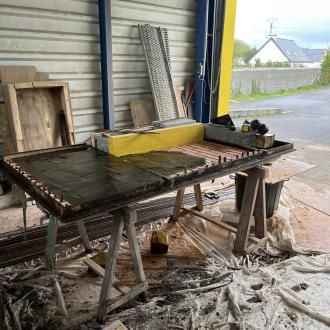 Pose d'une cheminée à Fouesnant