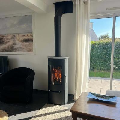 Pose d'un poêle à Fouesnant